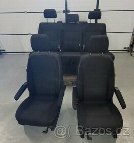 Přední OTOČNE sedačky na Multivan T6 lavice s funkci spaní