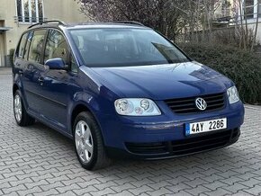 Volkswagen Touran 1.6i 85kW Navigace ALU kola Tažné Klima - 1