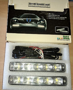 Světla pro denní svícení DRL-2x5 LED.12/24V.