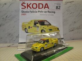 Model auta Škoda Felicia Pick-up Racing M 1:43 - 1