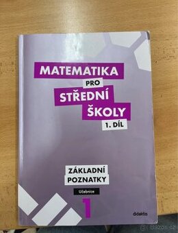 Učebnice do matematiky pro střední školy - 1