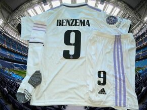 detský futbalový dres Benzema Real Madrid CF 115-125cm