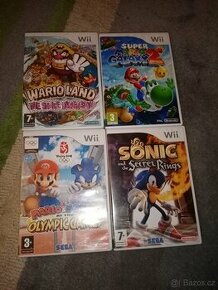 Wii hry + MARIO a SONIC Nintendoo Wii