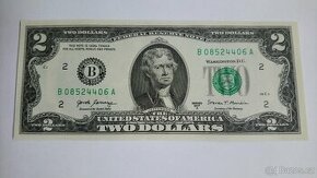 2 Dolárová bankovka - 1