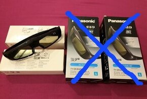 Panasonic 3D brýle aktivní