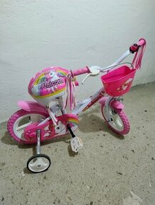 Dino bikes Dětské kolo 124RL-UN Unicorn Jednorožec 12