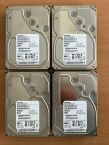 PRODÁM 4x 3,5" HDD TOSHIBA 6TB - 1