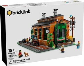 LEGO 910033 Staré vlakové depo