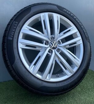 Originální Alu kola 5x112 VW Tiguan 235/50/19 zimní