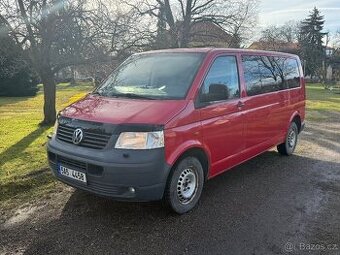 VW Transporter T5 1.9TDi 77kW LONG - vyroben 10/2004 - 9míst