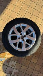 alu disky 6,5Jx16 ET40 rozteč 4x100, Bridgestone 205/60 R16