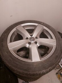 Alu kola 18" 8J ET 40 + zimní pneu 245/45/R18