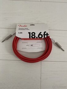 Fender Original Series 5,5 m Rovný Nástrojový kabel červený - 1