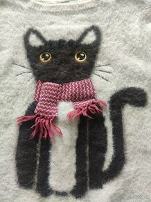Chlupatkovs svetřík s kočičkou vel. 134