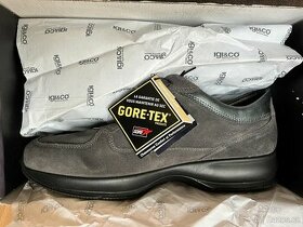 Pánské nepromoé boty GoreTex igi&co, vel. 41, šedá kůže - 1