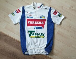 Retro cyklistický dres Carrera Tassoni 92' - 1