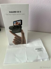 NOVÁ NEROZBALENÁ Insta360 GO 3 64 GB černá / Black - 1