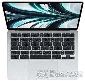 Macbook air M2 - bez oděrky, stříbrný, CZ distribuce