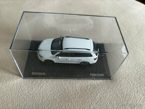 Škoda FABIA Combi 1:43 bílá Laser