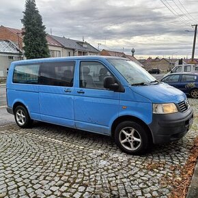 Prodám VW Transporter T5 long, 2,5 TDI 96 kW