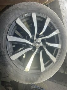 AEZ alu kola 5x120 R18 letni pneu 235/50/18