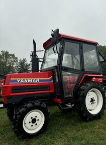 YANMAR F18D Kabina + pluh na sníh + sypač na sůl nebo písek