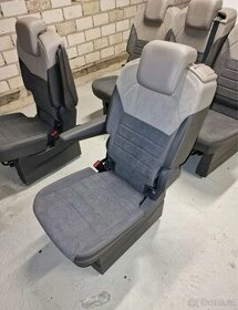NOVÉ sedačky Kůže Alcantara VW Multivan T7 v Top Stavu