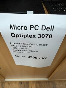 Micro PC Dell Optiplex 3070