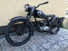 Motocykl DKW RT 125 /2, rok výroby 1953