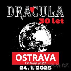 Vstupenky na muzikál Dracula v Ostravě 24.1.2025