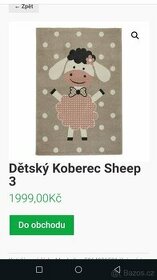 Dětský koberec TOP STAV