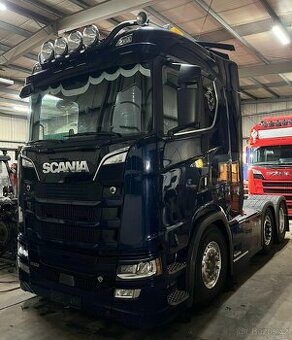 Scania S580 V8 6x2 / Hydraulika / 490tkm