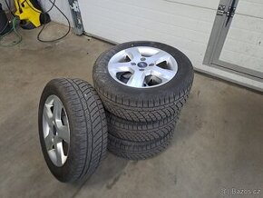 PRODÁM ALU ZIMNÍ SADU KOL 195/60 R15, 4x108 FORD, CITROEN