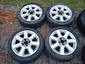 Alu disky Fiat Punto R15 + Falken 195/45 R15 78V letní - 4ks