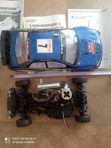 RC model Subaru 1:10 nitro 4/4