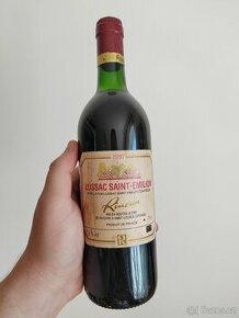 Lussac Saint Emilion 1987 rineau