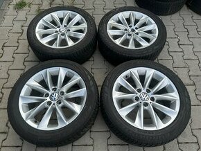 4x al kola 5x120 18 + pneu zimní 255/45 R18