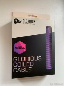 Glorious Coiled kabel (Purple)