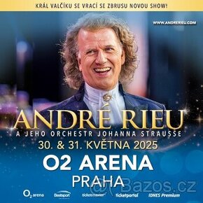 ❗André Rieu❗ O2 Aréna Praha - TOP vstupenky 30.5.2025