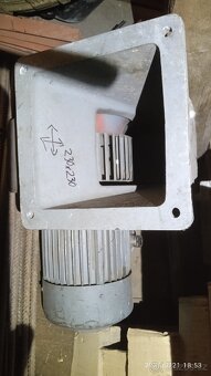 Ventilátor, fukar , odsávání  2.2 kW 2800ot - 1