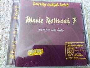 CD Marie Rottrová 3 - To mám tak ráda (Zlatá edice)