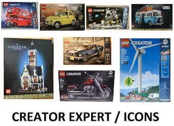 LEGO - sbírka CREATOR EXPERT / ICONS