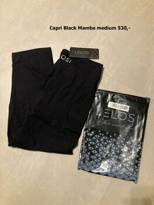 Lelosi capri 3/4 kalhoty black mamba