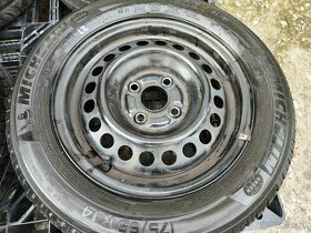 Sada plech = 4x100 = s pneu = 175/65 R14 - 1