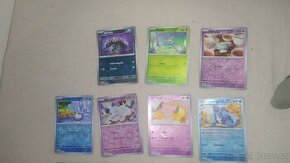 Pokémon karty ( reverse Holo,Holo,Basic,energy,a jiné )