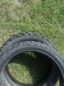 Prodám pneu 120/70 R19 + 170/60R17 - 1