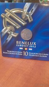 Benelux 2012 oběžné eurové mince, Euroset 2012, proof