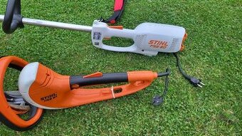 STIHL. Strunová sekačka a zahradní nůžky.