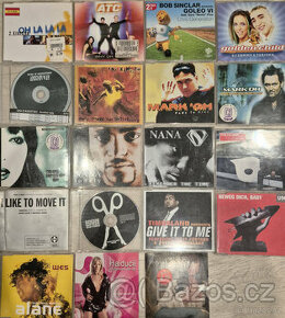 CD singly (Maxi) - různé druhy 90's, 00's