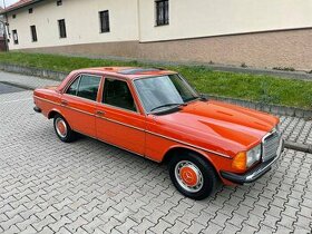 Mercedes Benz W123, 200 D, rv 1977, PERFEKTNÍ STAV